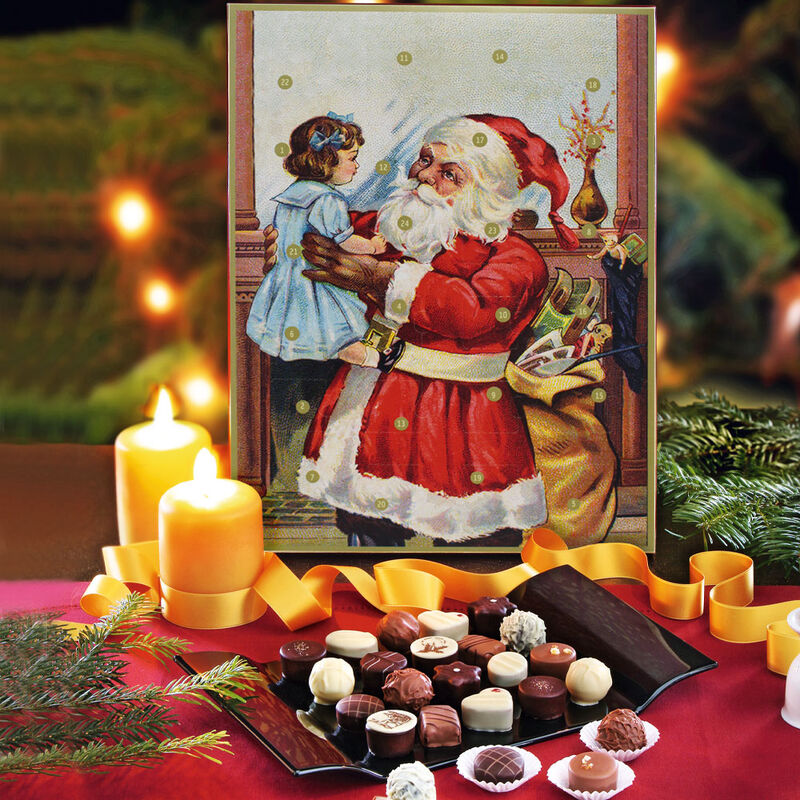   Tr�ffelpralinen-Adventskalender: Meisterhaft handgefertigt, vielf�ltig und k�stlich