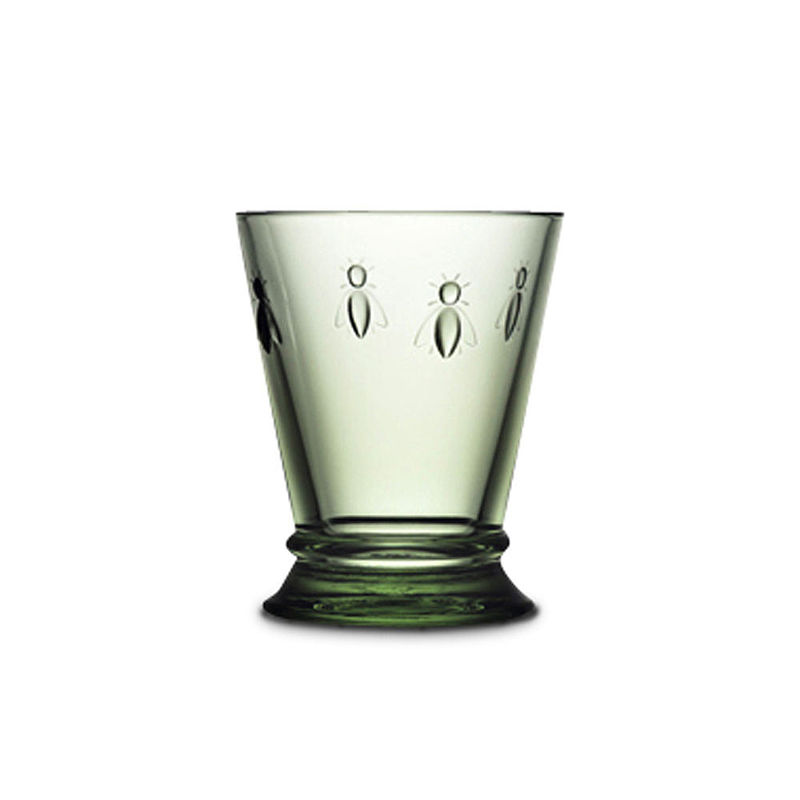 Gro�es Becherglas gr�n: Das Wappentier der Bonapartes auf Ihrem Glas