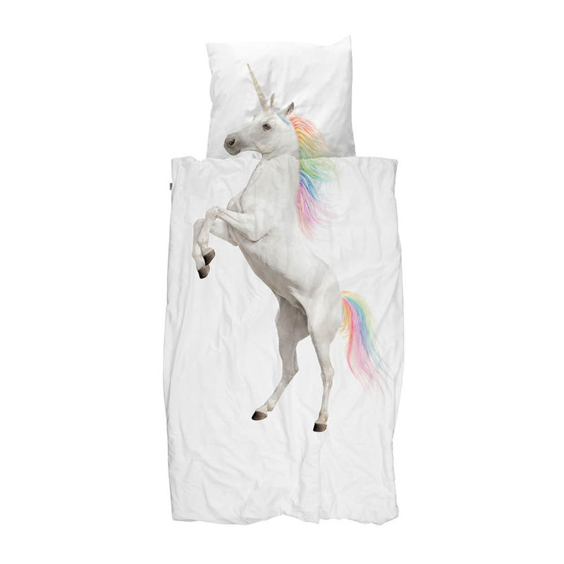 Bettw�sche mit Traumrolle als Einhorn