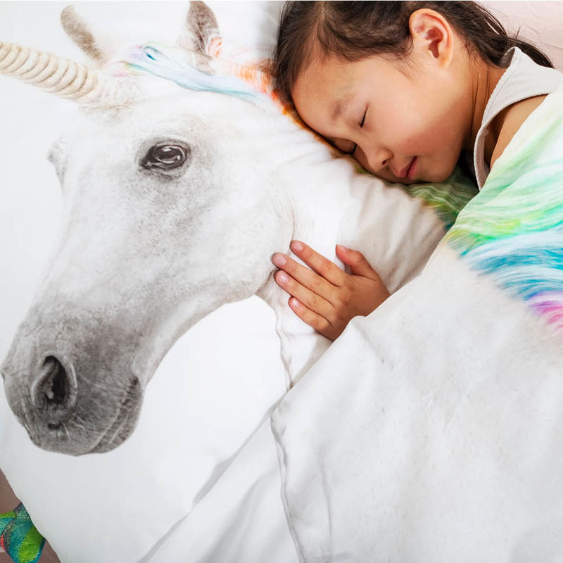 Bettw�sche mit Traumrolle als Einhorn Bild 3