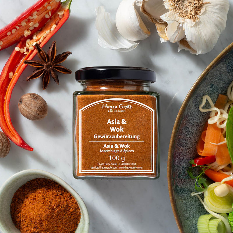 Gourmet Gew�rzzubereitung Asia&nbsp;& Wok&nbsp;aromatisiert fern�stliche Gerichte w�rzig, pikant und frisch Bild 2