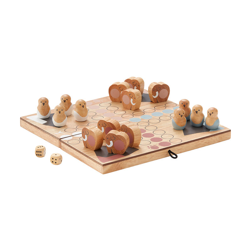 Klappbarer W�rfelspiel-Klassiker in Eiszeit-Version