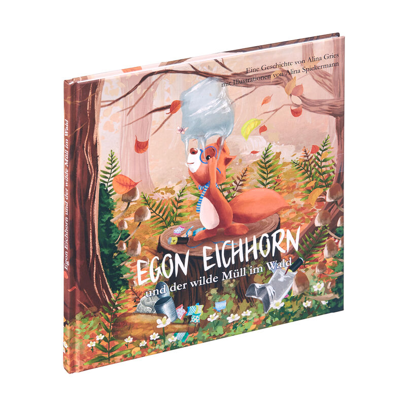 Kinderbuch: Egon Eichhorn und der wilde M�ll im Wald Bild 3