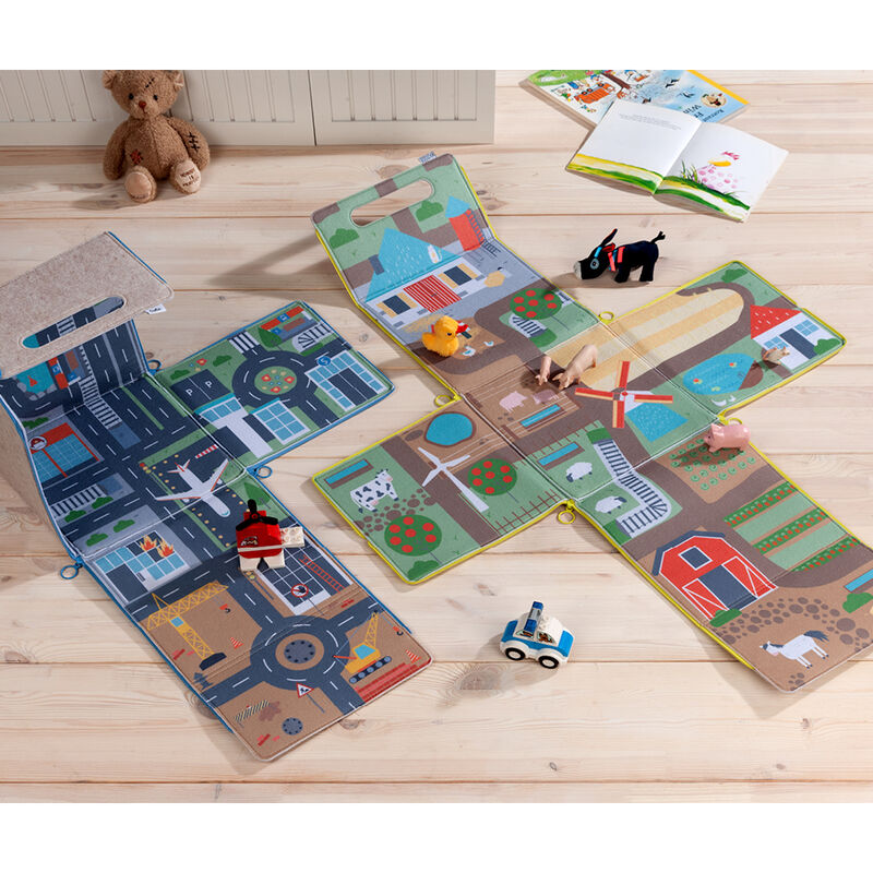 Aufklappbarer Spielw�rfel Bauernhof Bild 2