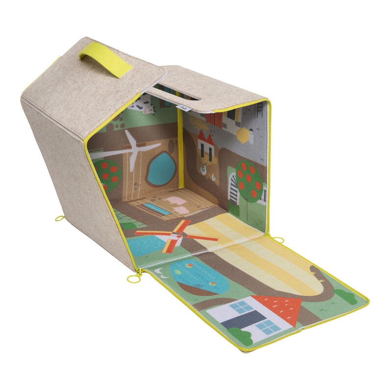 Aufklappbarer Spielw�rfel Bauernhof Bild 5