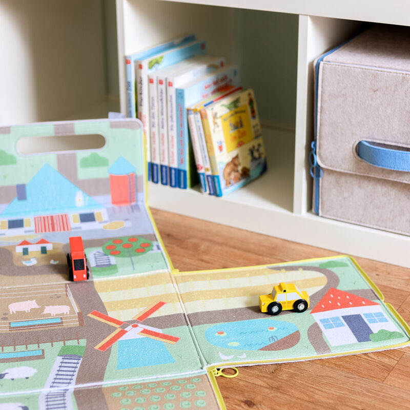 Aufklappbarer Spielw�rfel Bauernhof Bild 5