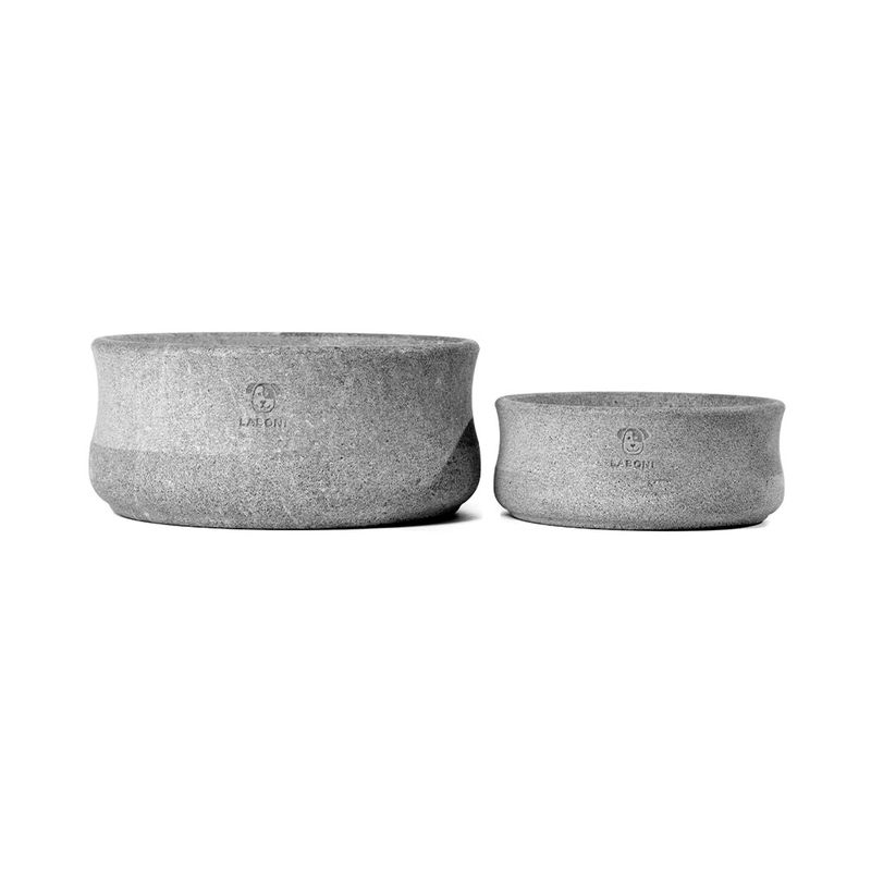 Design-Hundenapf aus massivem Speckstein Bild 4