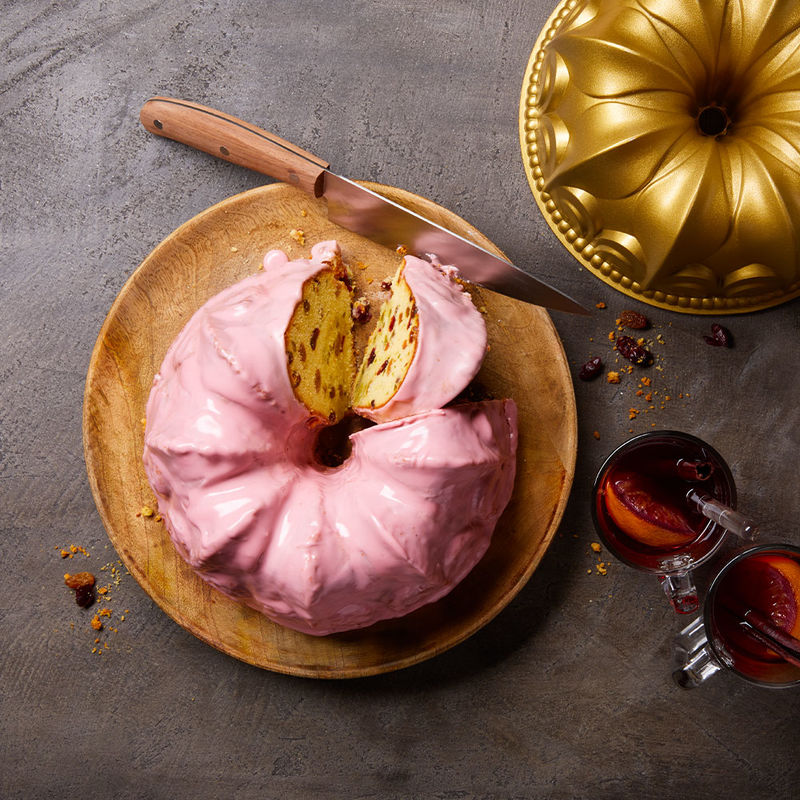 Prachtvolle Lilienbl�te-Kuchen gelingen in superleitf�higer Alu-Gussbackform Bild 2