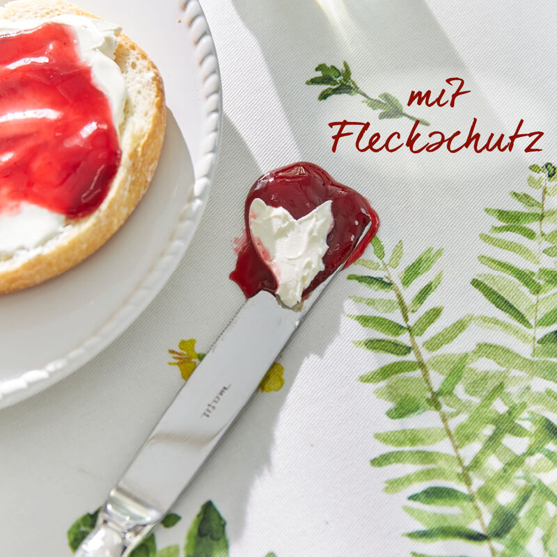Kr�utermotiv: Fleck- und wasserabweisende Tischdecken Bild 4