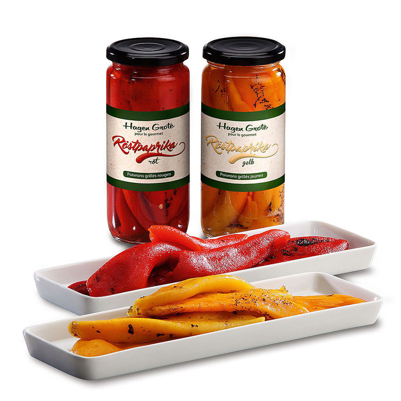 Gegrillte Paprika-Delikatesse mit zarten R�staromen