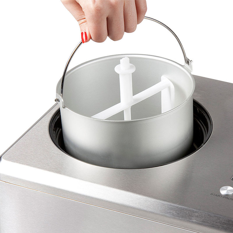 Ersatz-Eisbeh�lter Aluminium 2 l f�r Professionelle Eismaschine