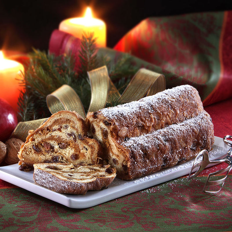 Bratapfel-Stollen - weihnachtlich fruchtige Offenbarung f�r Gourmets