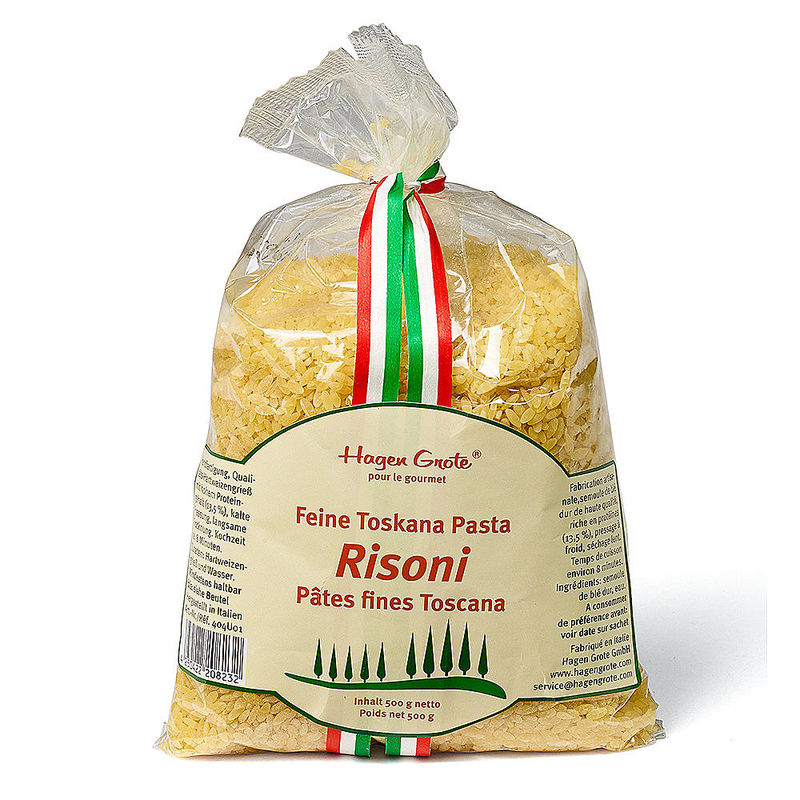 Traditionelle Toskana-Pasta: Risoni