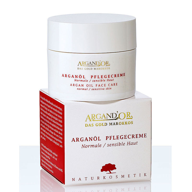 Pflegecreme: Hochwertige Argan�l-Pflegeserie verj�ngt und sch�tzt die Haut