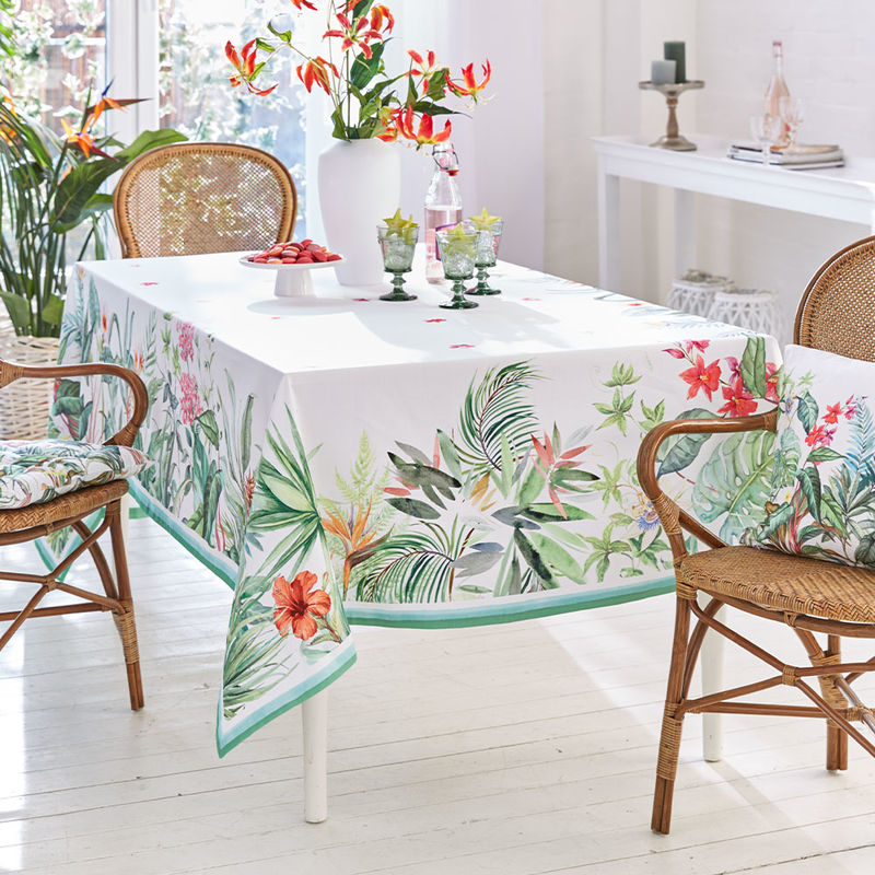 Tischdecke mit tropischen Regenwald-Motiven