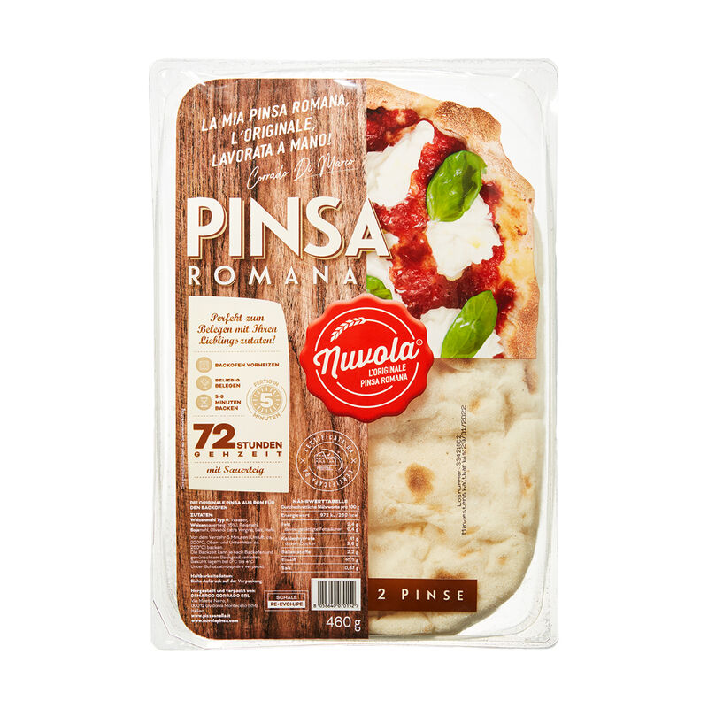 Luftige knusprige Pinsa Romana minutenschnell backen und k�stlich belegen