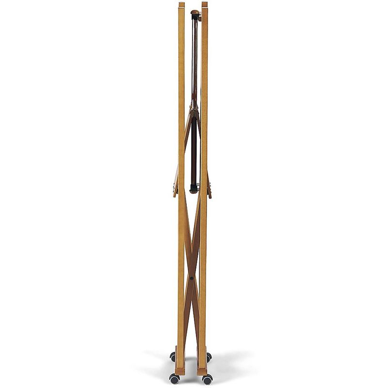 Falt-Garderobe tr�gt 50 kg, passt in 15 cm breite Nischen Bild 2
