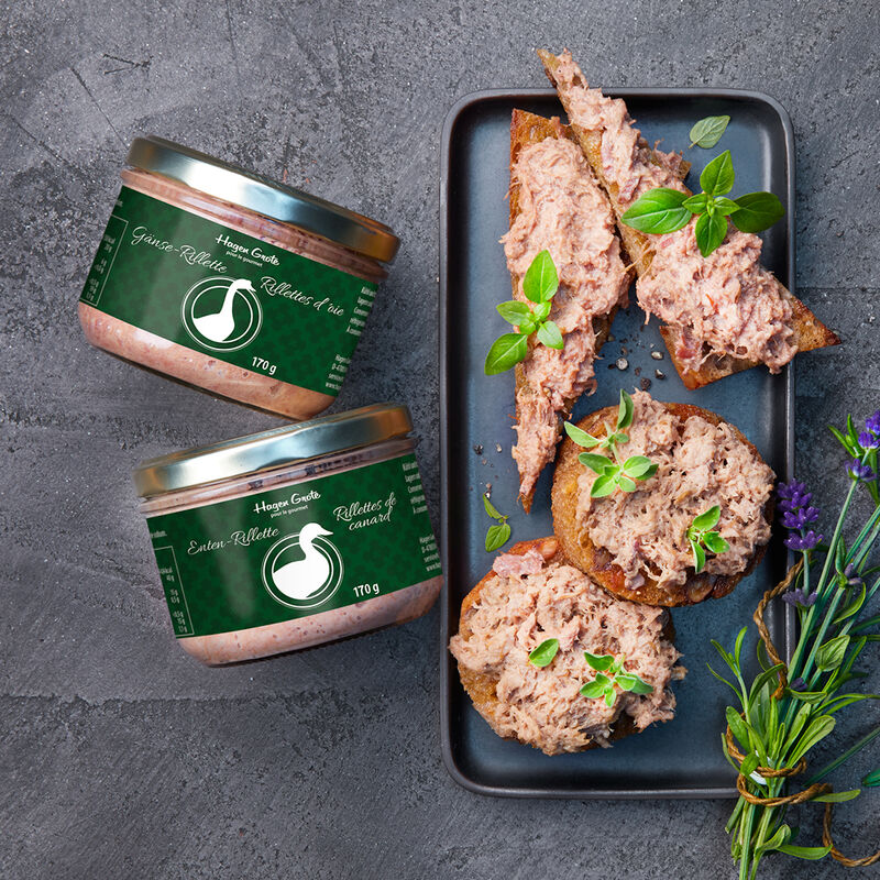 Original franz�sische Entenrillette Bild 2