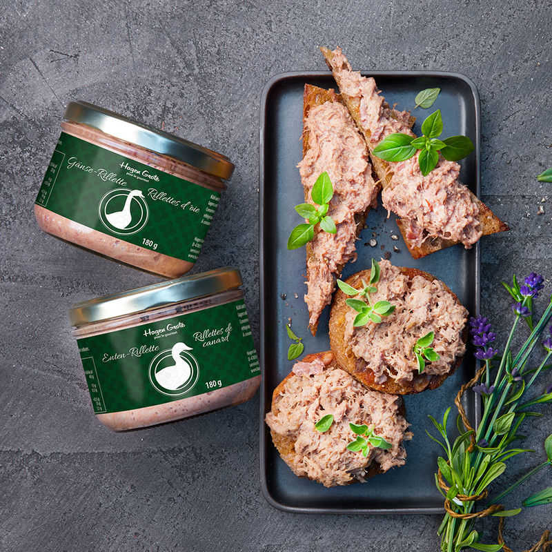 Original franz�sische Entenrillette Bild 2