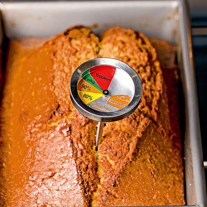 Backthermometer f�r perfekte Kuchen und Brote