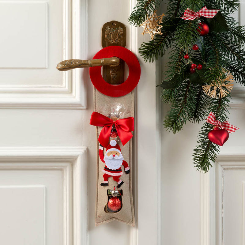 Ausgesuchte Pralinen im weihnachtlichen Filz-T�ranh�nger