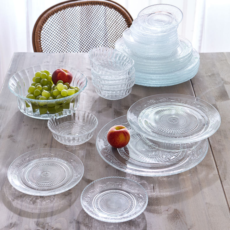 Glasschale: Franz�sisches Glasschalen f�r attraktive Tischdekorationen Bild 2