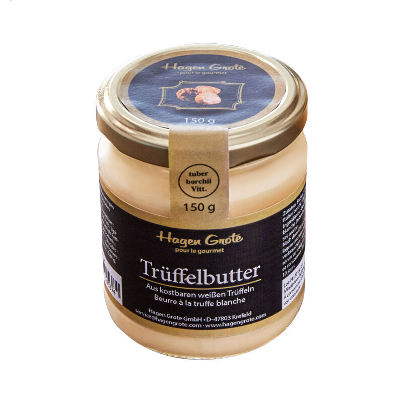  �berragende Tr�ffelbutter mit hohem Anteil von wei�en Tr�ffeln