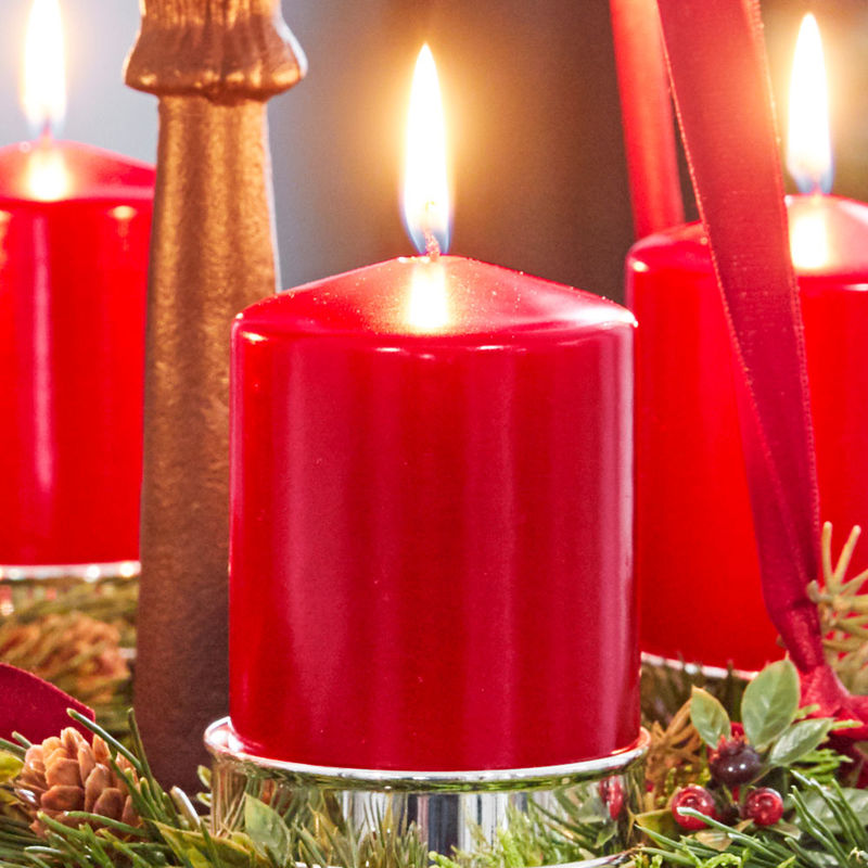 Adventskranz-Kerzen