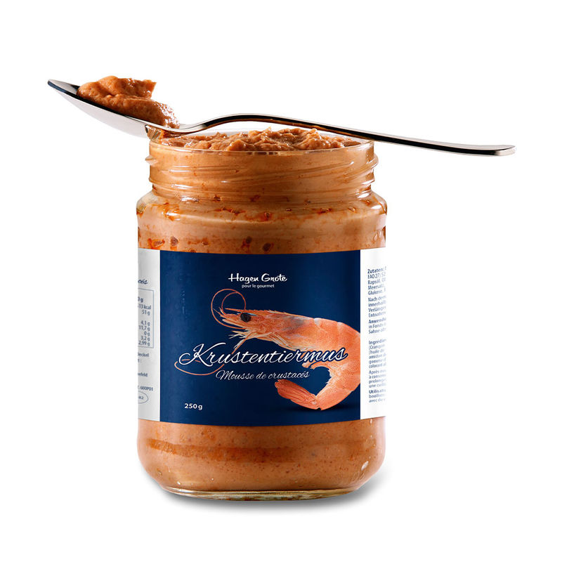 Krustentiermus 1 Glas 250 g Eigenmarke