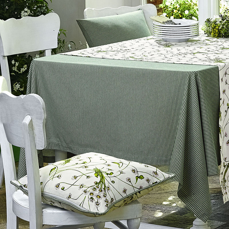 Vichy-Karo-Tischdecke: Ideal zu kombinieren