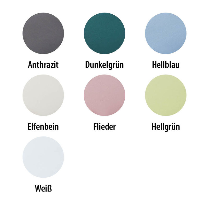 Zwirn-Jersey-Spannbetttuch mit eingestrickten Klimaporen Bild 4
