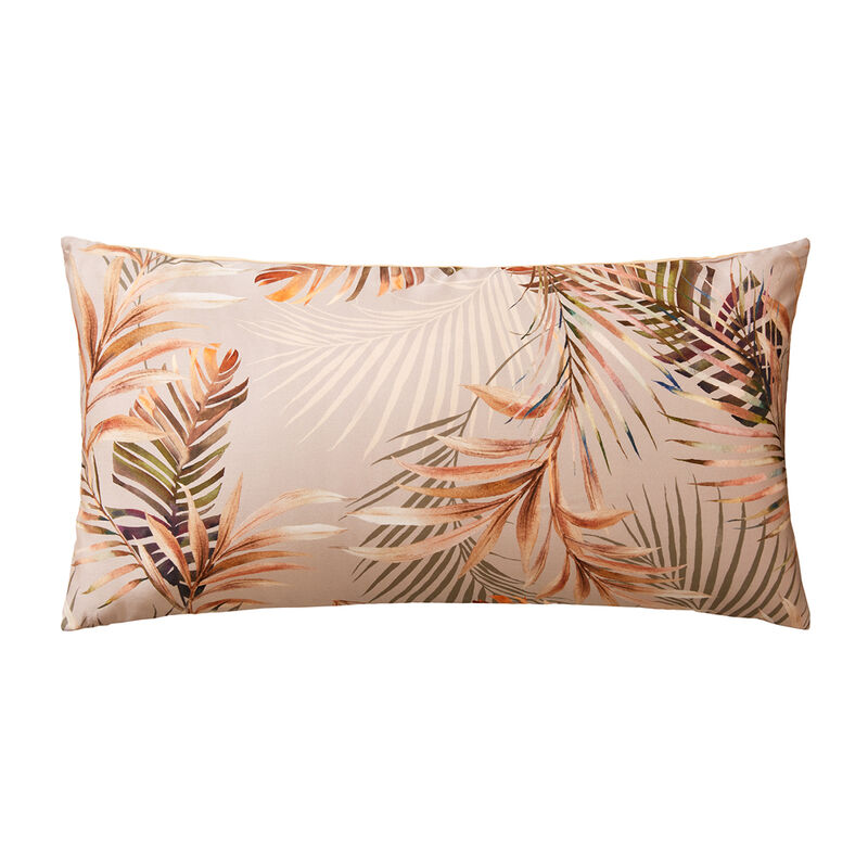 Kissenbezug 40 x 80 cm zur Satin-Bettw�sche mit Palmen-Dekor