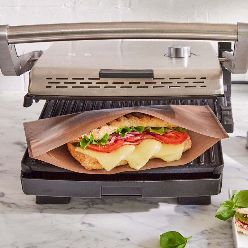 Mit wiederverwendbaren Sandwichtaschen sauber und hygienisch toasten, grillen, �berbacken Bild 3