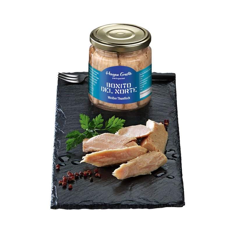 Seltener wei�er Angelthunfisch 1 Glas Bild 2