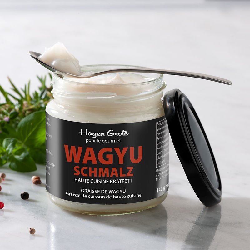 Einzigartig aromatisches Wagyu-Fett vom wertvollsten Rind der Welt