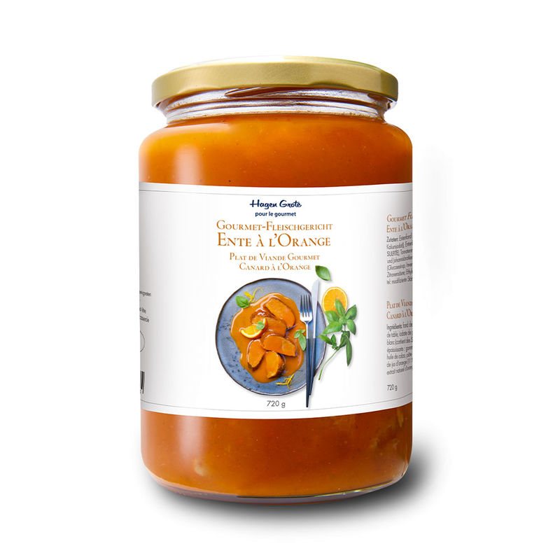 Gourmet Klassiker im Glas: Edle Ente � l'Orange