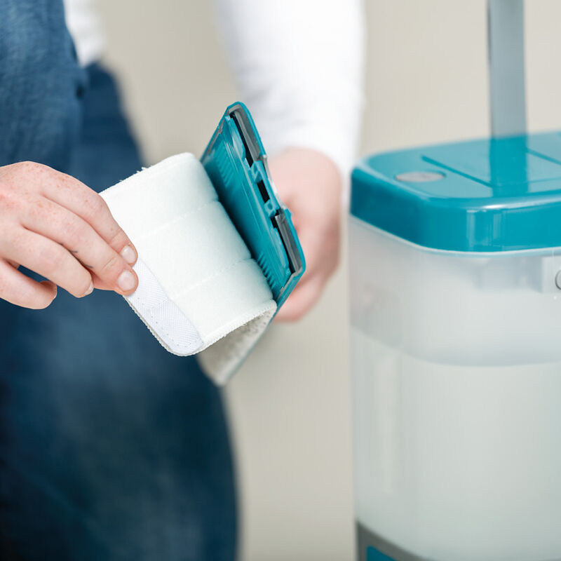 Elektro-Reinigungspumpe mit Doppelkammer: Nur mit sauberem Wasser wischen Bild 3