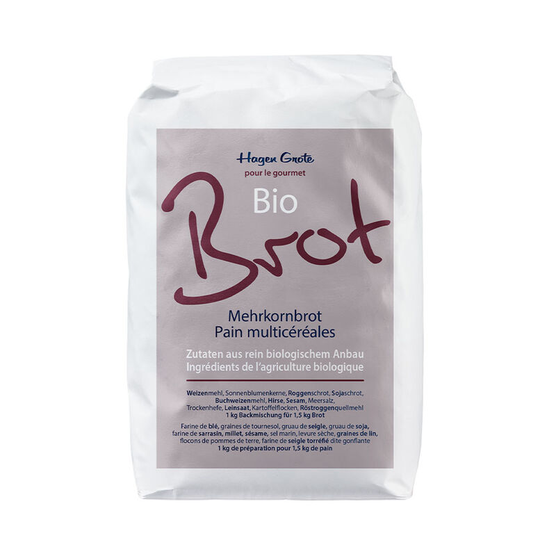 Hagen Grote Bio-Brotbackmischung Mehrkorn