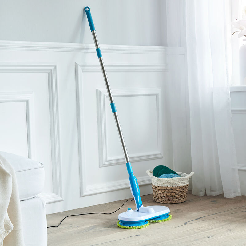 Spin Mop: 100 Rotationen pro Minute reinigen, schrubben, polieren