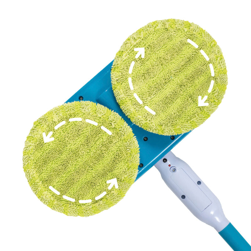 Spin Mop: 100 Rotationen pro Minute reinigen, schrubben, polieren Bild 2