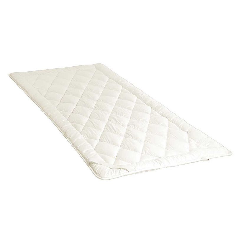 Unterbett Zirbe aus Schurwolle und Zirbeflocken