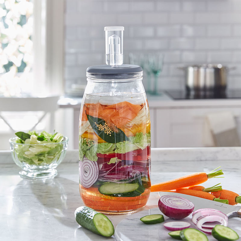 Glasfermentierer: Appetitlich kleine Gem�semengen fermentieren Bild 2