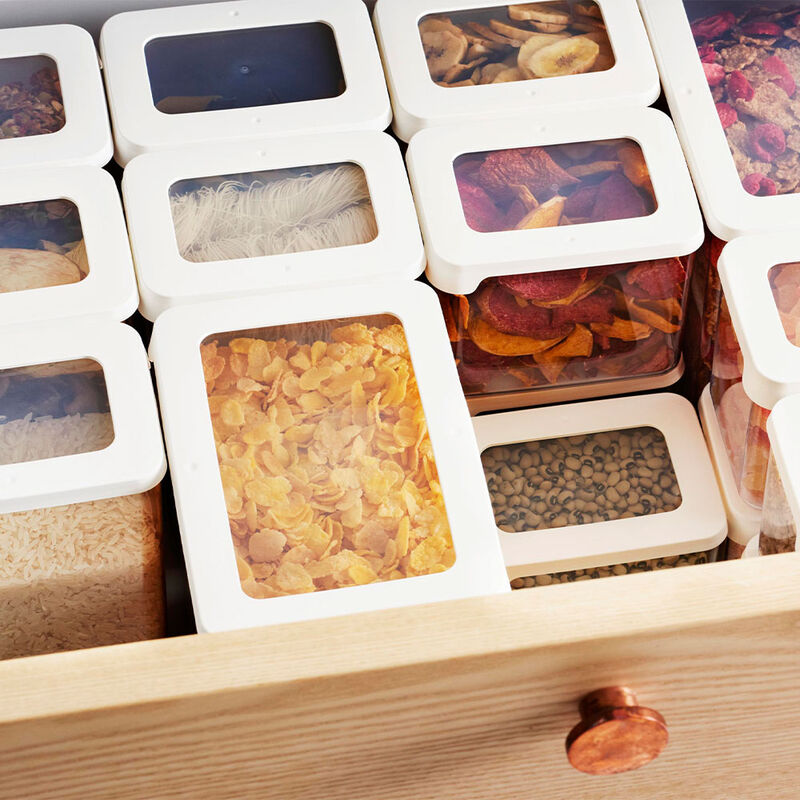 Platzsparende Trockenvorratsbeh�lter mit Durchblick und Aromaschutz Bild 4