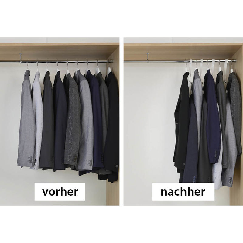 Drehhaken nutzen Schrankraum optimal Bild 2