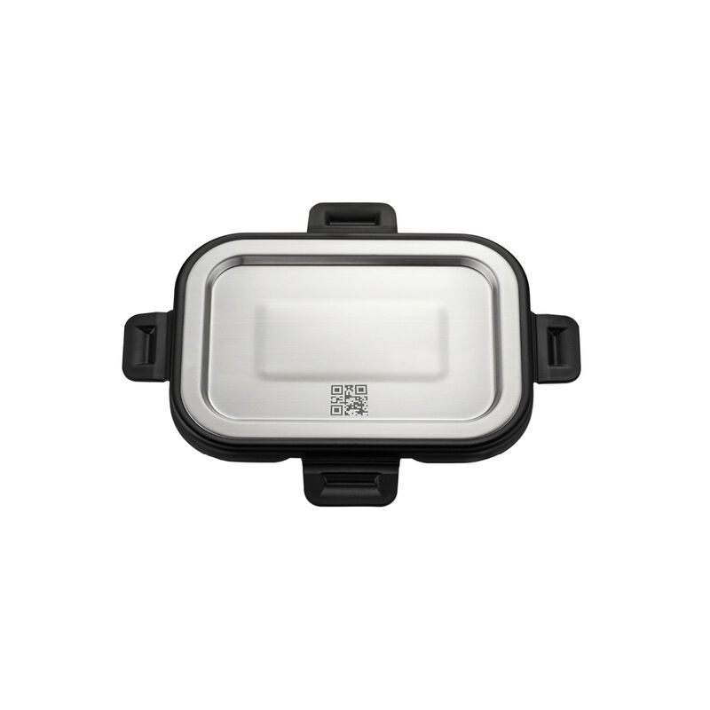 Lebensmittel hygienisch aufbewahren: Auslaufsichere Hartglas-Frischhaltedosen mit Edelstahldeckel Bild 3