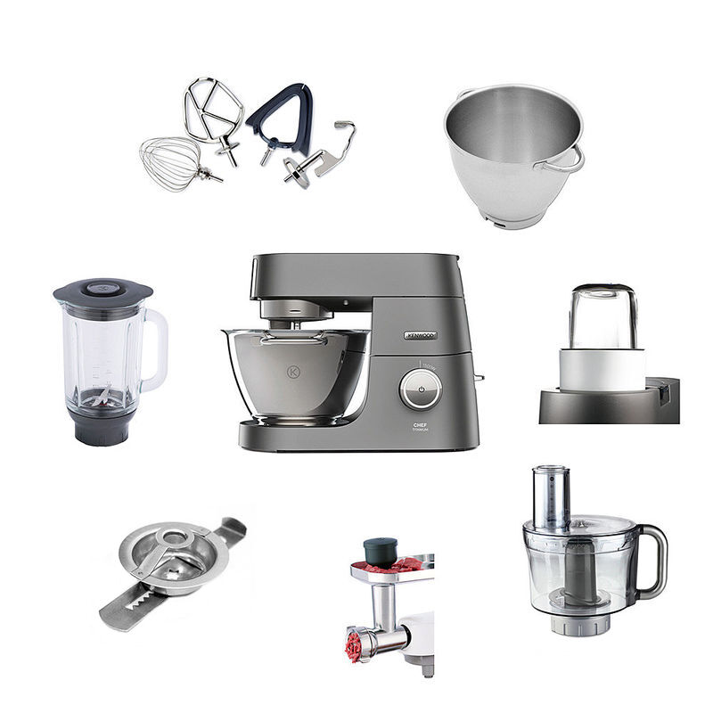 Leistungsstarke Kenwood-K�chenmaschine mit umfangreichem Zubeh�r gen�gt professionellen Anspr�chen Bild 2