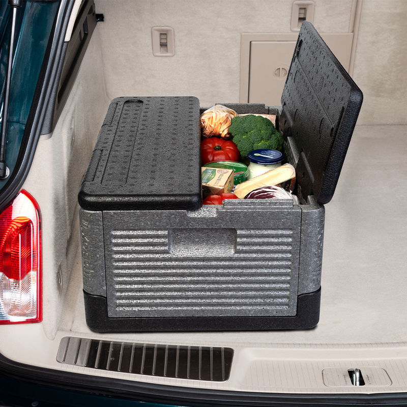 Faltbare Catering Thermobox: Kaltes bleibt kalt, hei�es bleibt hei�