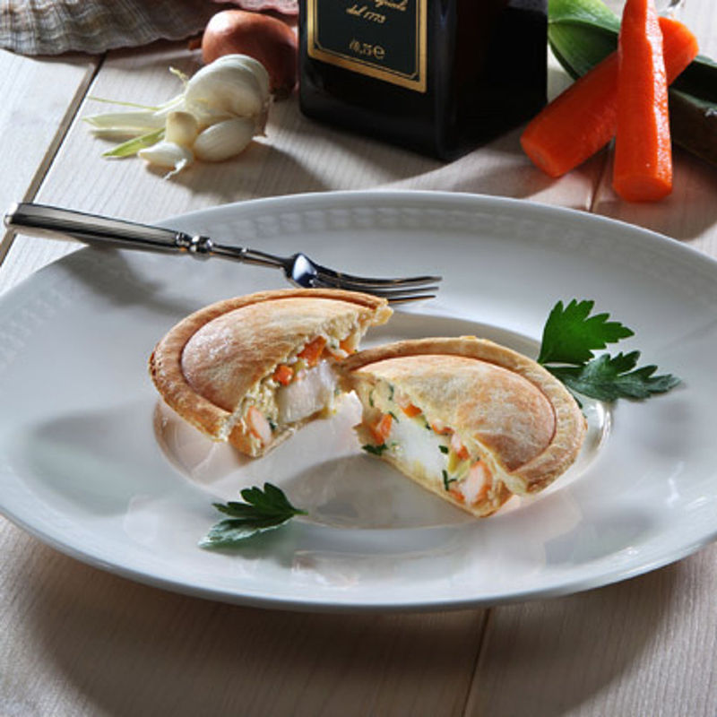 Pasteten mit Meeresfr�chte-F�llung