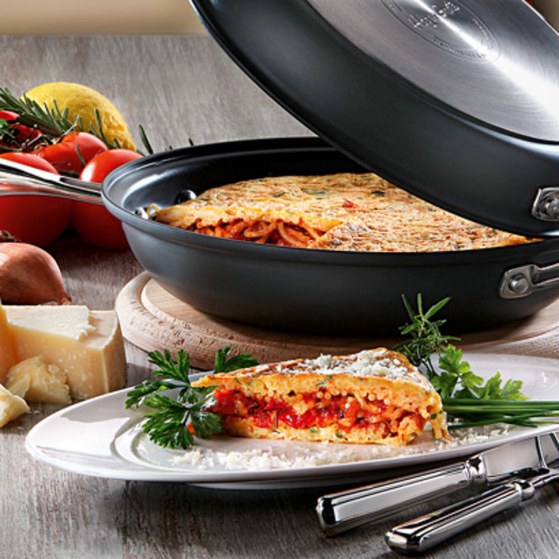 Gef�llte Spaghetti-Frittata