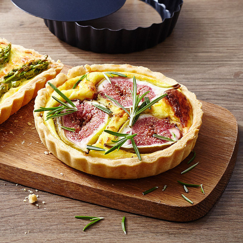 Ziegenk�se-Feigen-Quiche